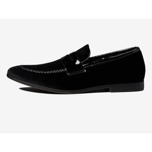 Steve Madden Men's Crescent Velvet Penny Loafer, Size 11